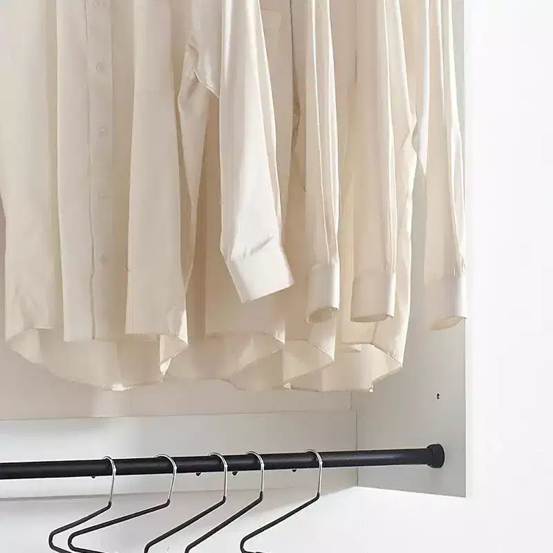 HomeStock Devi Wall Mounted Walk in Wood Closet System