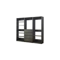 HomeStock Prosper Freestanding Walk in Wood Closet System