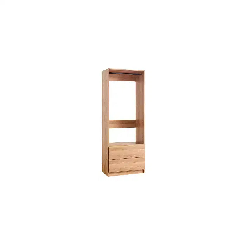 HomeStock Prosper 32 Wood Walk-in Closet with Two Drawers