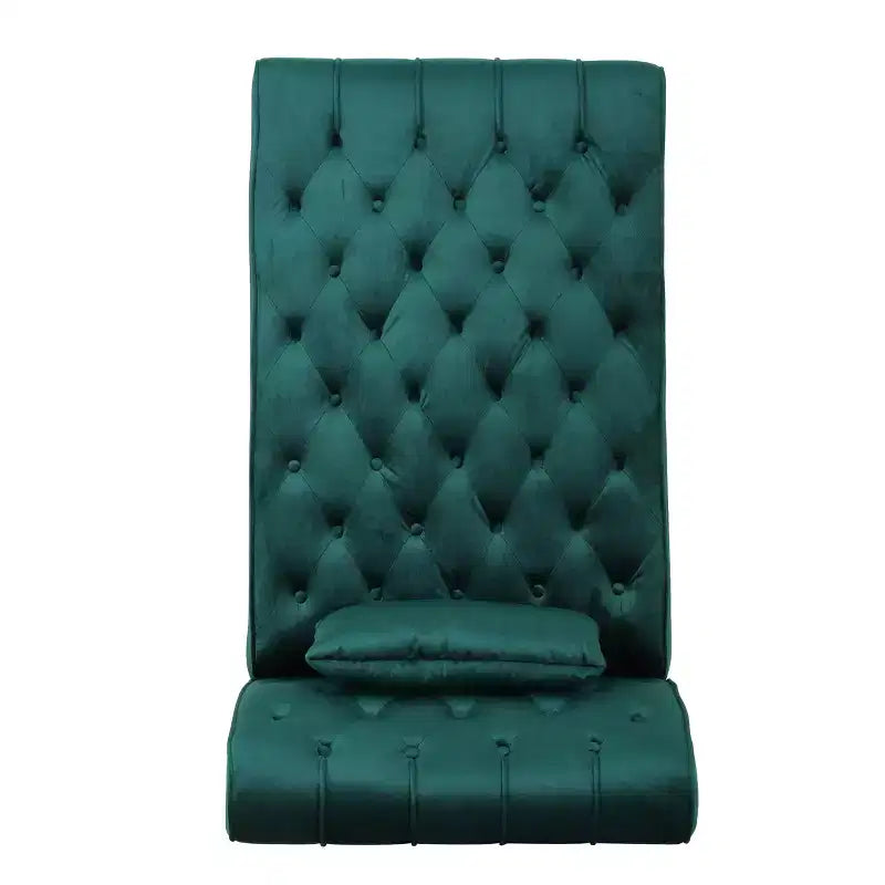 Christopher Knight Home Stroup Modern Glam Upholstered Chaise Lounge with Button-Tufted Diamond Stitch