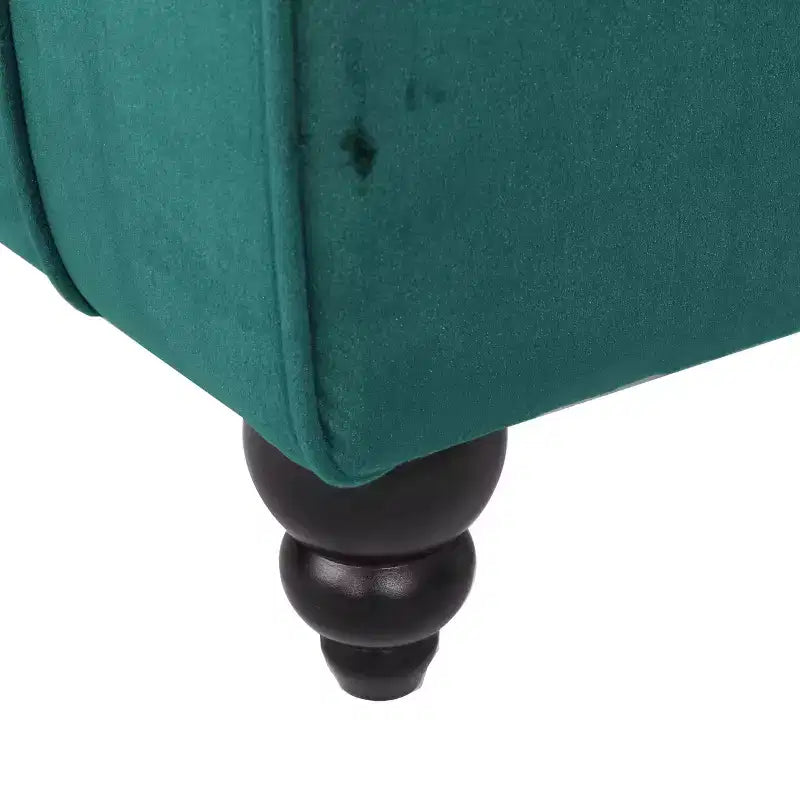 Christopher Knight Home Stroup Modern Glam Upholstered Chaise Lounge with Button-Tufted Diamond Stitch