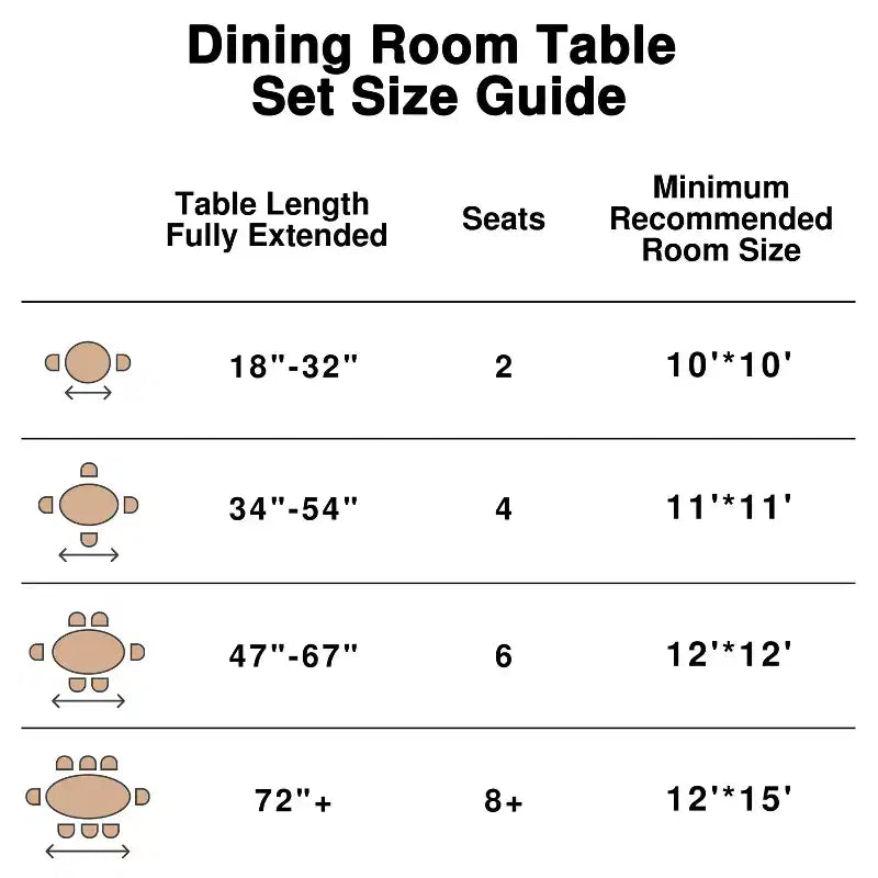 46 inch Round Brown Rattan Dining Table for 4-6 People Suitable for Dining Room and Living Room
